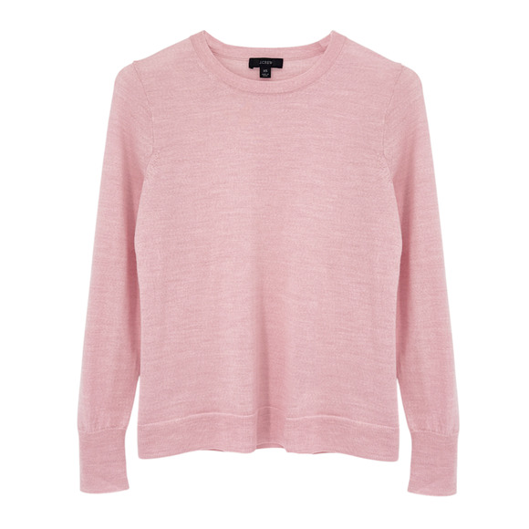 J.CREW Margot Crewneck Sweater in Blossom XS - Picture 1 of 9